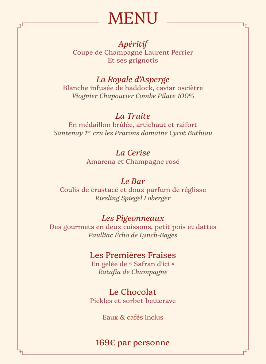 Diner à quatre mains